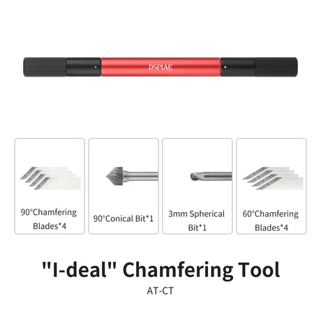 DSPIAE AT-CT “I-deal” Plastic Chamfering Tool