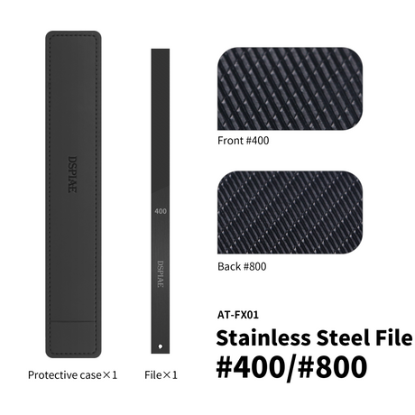 DSPIAE AT-FX DLC-Coated Stainless Steel File