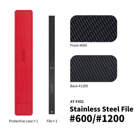 DSPIAE AT-FX DLC-Coated Stainless Steel File