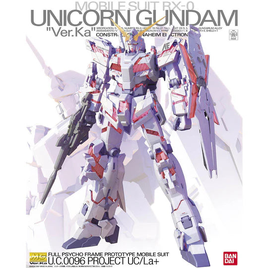 1/100 MG Unicorn Gundam Ver.Ka