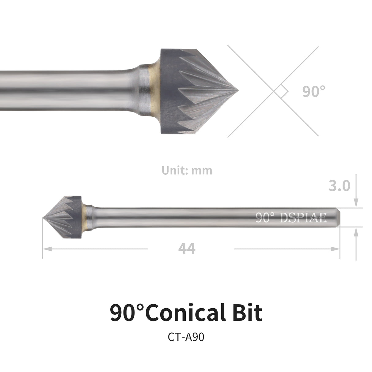 DSPIAE AT-CT “I-deal” Plastic Chamfering Tool
