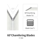 DSPIAE AT-CT “I-deal” Plastic Chamfering Tool