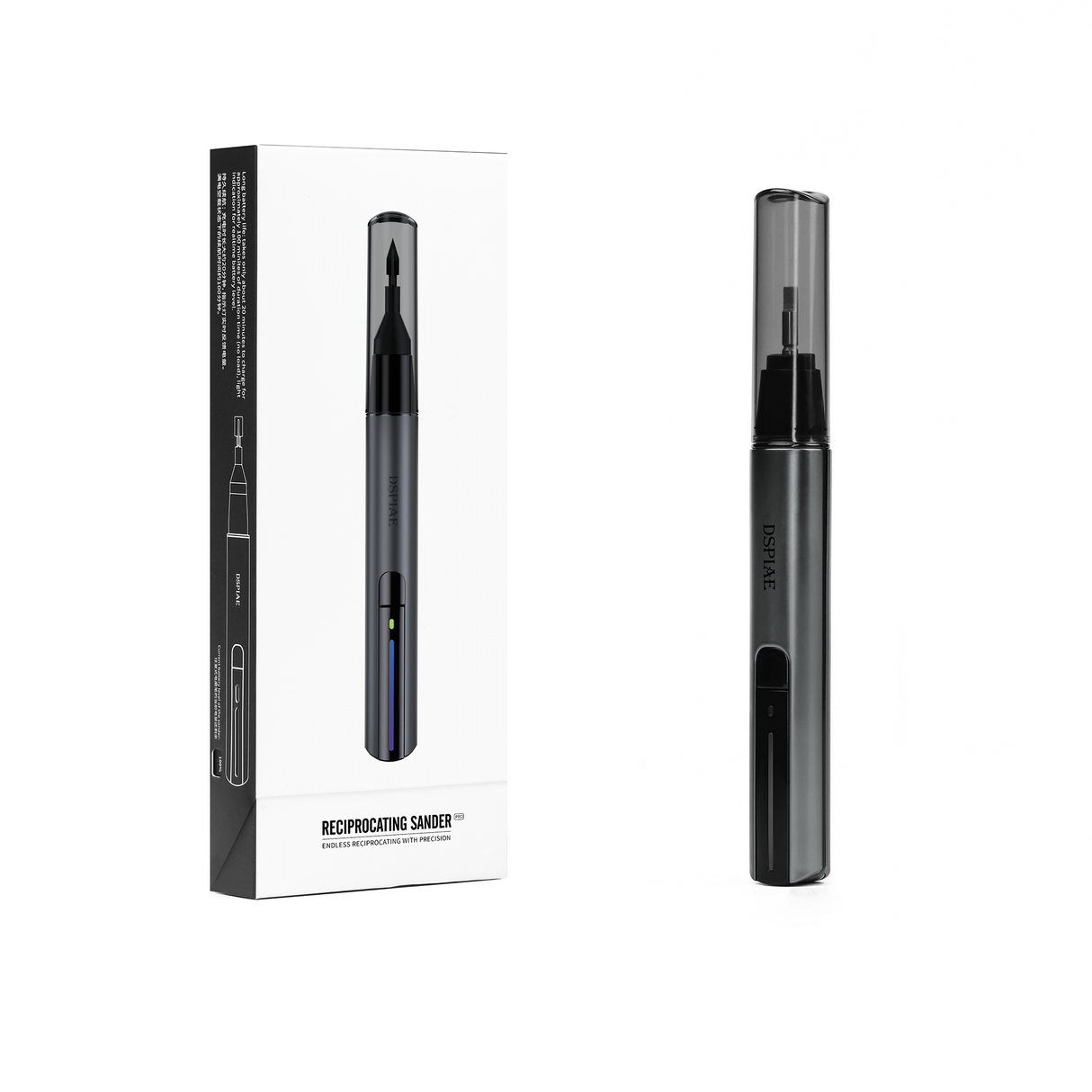 DSPIAE ES-A PRO "Illusive Shadow" Reciprocating Electric Sander
