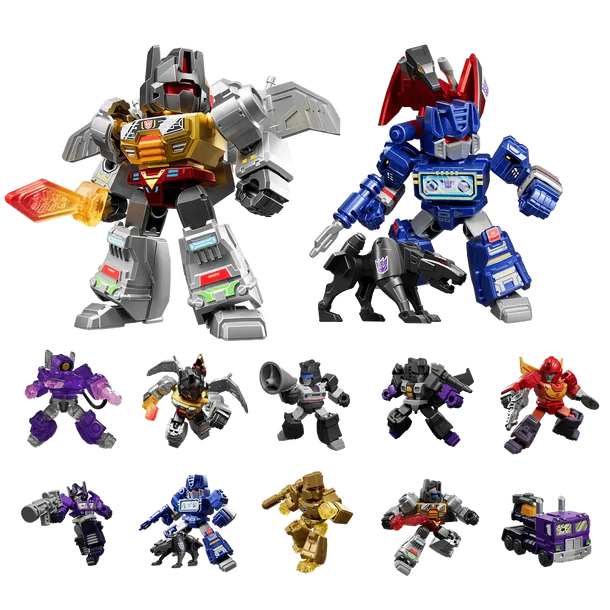 Blokees Transformers Galaxy Version Defender 03 Heavy Metal War Model Kits Figure Blind Box