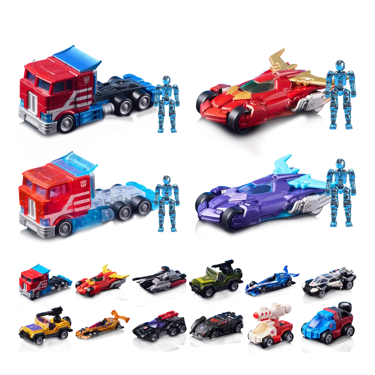 Blokees Transformers Wheels Transformers C01 Roll Out! Model Kits Blind Box 75604