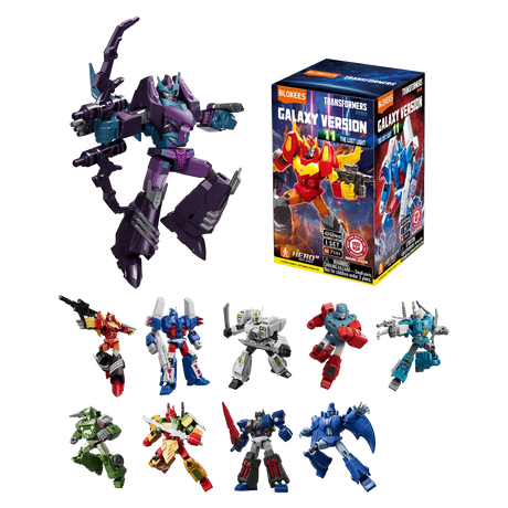 Blokees Transformers Galaxy Version 11 The Lost Light Action Figure Model Kit Blind Box 71111