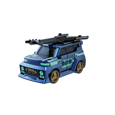 Blokees Transformers Wheels Transformers C04 Heart of the Ark Model Kits Blind Box 75610