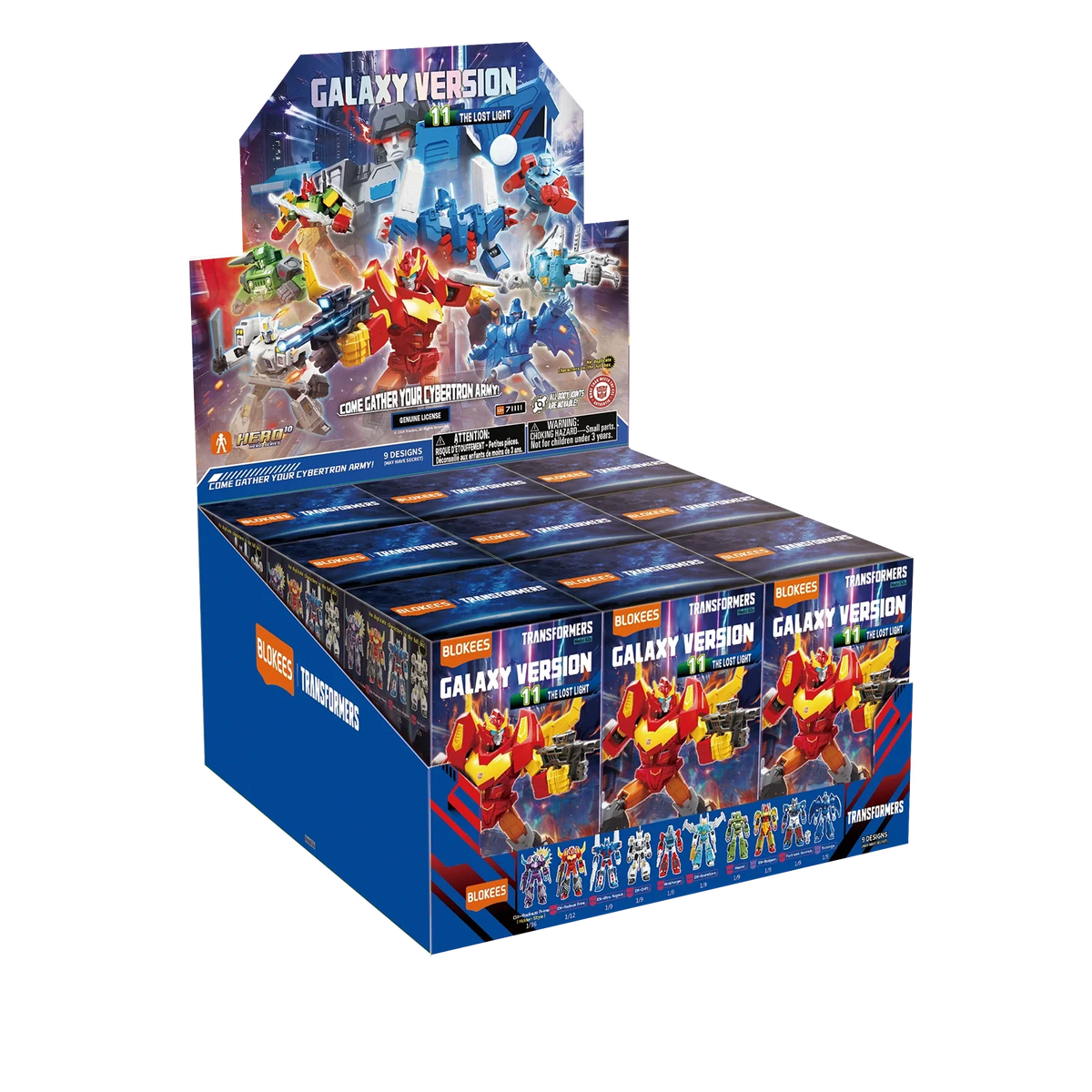 Blokees Transformers Galaxy Version 11 The Lost Light Action Figure Model Kit Blind Box 71111