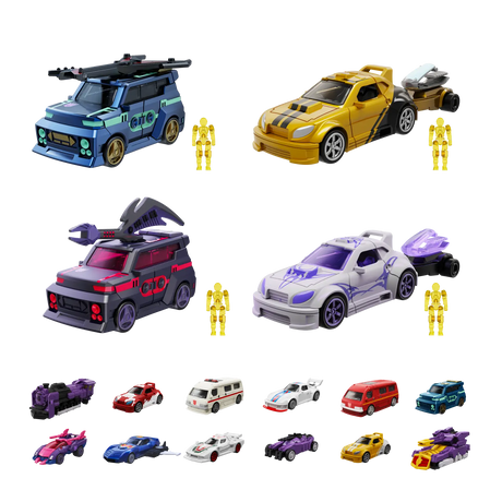 Blokees Transformers Wheels Transformers C04 Heart of the Ark Model Kits Blind Box 75610