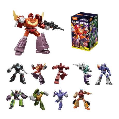 Blokees Transformers Galaxy Version 10 One Shall Stand Action Figure Model Kit Blind Box 71110