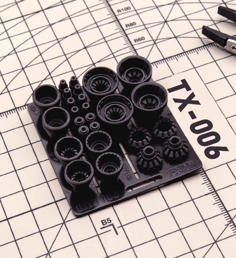 GZ Studio TX Series High-Definition Detail-Up 3D Print Model Kits Parts