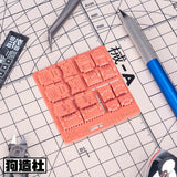GZ Studio × Xiao Zhe Mechanical Detail Upgrade Parts Set (P-Bandai Style) – Universal Fit for Gundam Kits