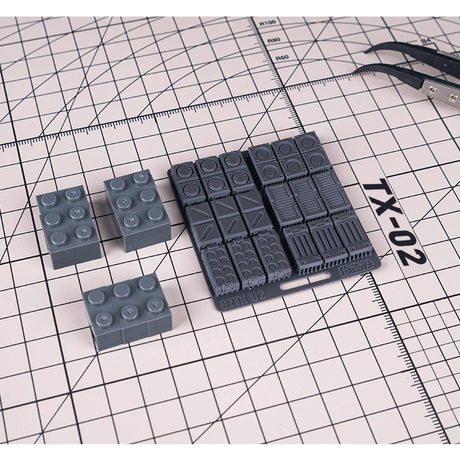 GZ Studio TX Series High-Definition Detail-Up 3D Print Model Kits Parts
