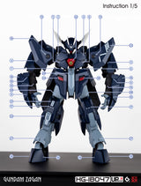 EVO - E-HGIBO-47 (UV) HGIBO Iron-Blooded Orphans GUNDAM ZAGAN Evolution Studio Decals