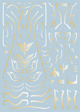EVO - E-MG166 MG OVA Sinanju(Gilding+UV) Evolution Studio Decals