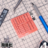 GZ Studio × Xiao Zhe Mechanical Detail Upgrade Parts Set (P-Bandai Style) – Universal Fit for Gundam Kits