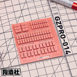 GZ Studio PRO Series High-Definition Detail-Up 3D Print Model Kits Parts