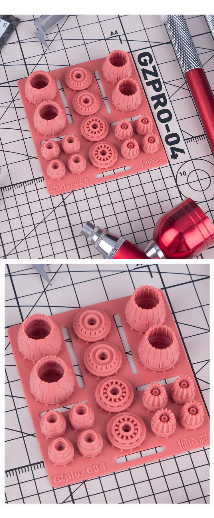 GZ Studio PLUS Series High-Definition Detail-Up 3D Print Model Kits Parts