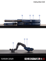 EVO - E-HGIBO-47 (UV) HGIBO Iron-Blooded Orphans GUNDAM ZAGAN Evolution Studio Decals