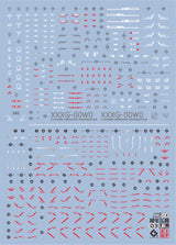 EVO - E-MGSD03 (UV) MGSD Wing Gundam Zero EW Evolution Studio Decals
