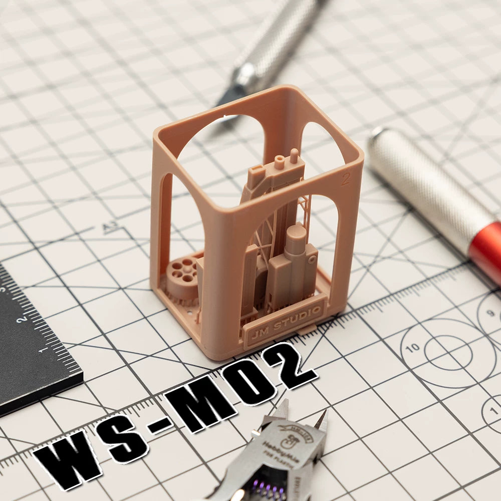 HobbyMio X JM Studio Sci-Fi Weapon Set (3D Printed) – 1/144 & 1/100 Compatible