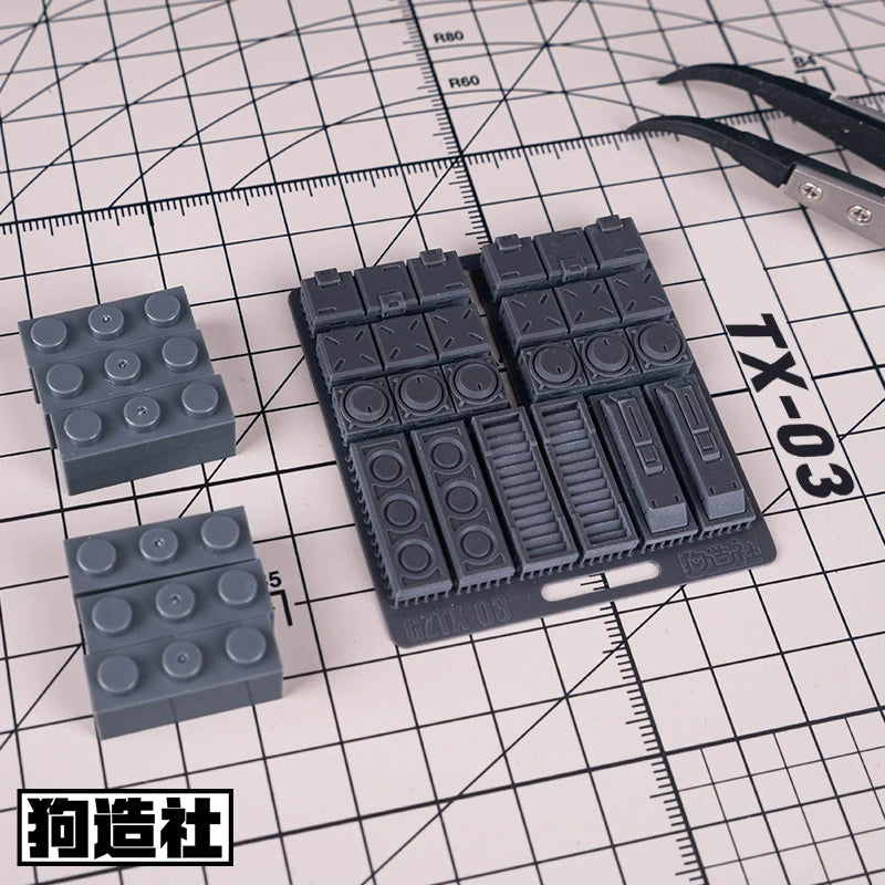 GZ Studio TX Series High-Definition Detail-Up 3D Print Model Kits Parts