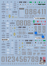 EVO - E-MG27 (UV) MG EZ-8+ RX-79 [G] Evolution Studio Decals