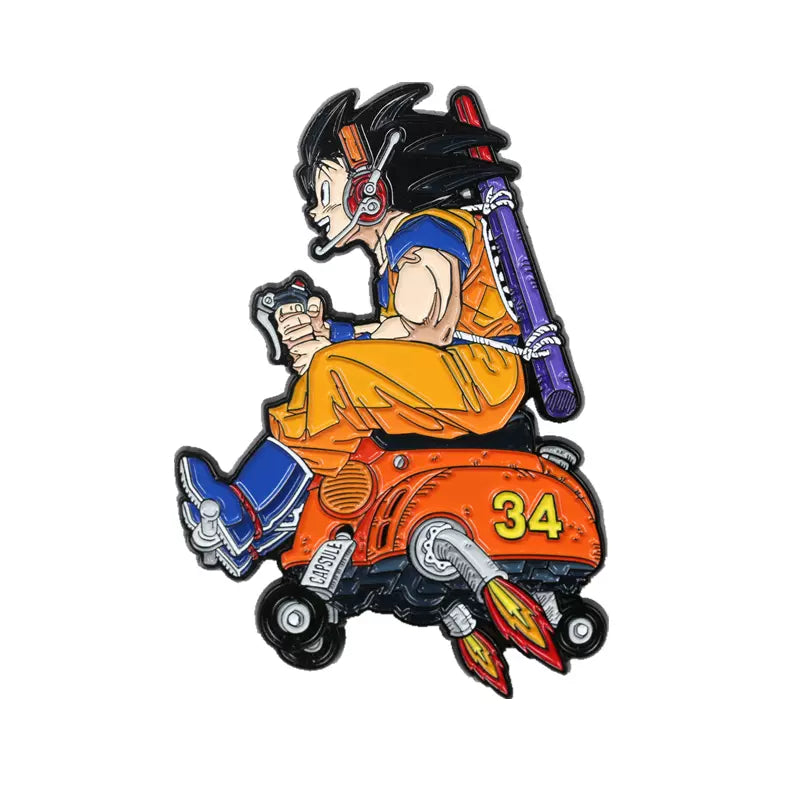 Enamel Pin Custom Made Anime Badge Wukong