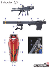 EVO - E-HG GQ-3 (UV) HG GQuuuuuuX Red Gundam & White Gundam  Evolution Studio Decals