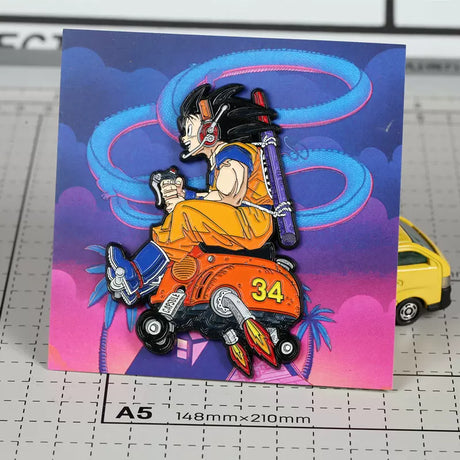 Enamel Pin Custom Made Anime Badge Wukong