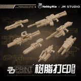 HobbyMio X JM Studio Sci-Fi Weapon Set (3D Printed) – 1/144 & 1/100 Compatible