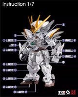 EVO - E-MGSD03 (UV) MGSD Wing Gundam Zero EW Evolution Studio Decals
