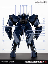 EVO - E-HGIBO-47 (UV) HGIBO Iron-Blooded Orphans GUNDAM ZAGAN Evolution Studio Decals