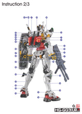 EVO - E-HG GQ-3 (UV) HG GQuuuuuuX Red Gundam & White Gundam  Evolution Studio Decals