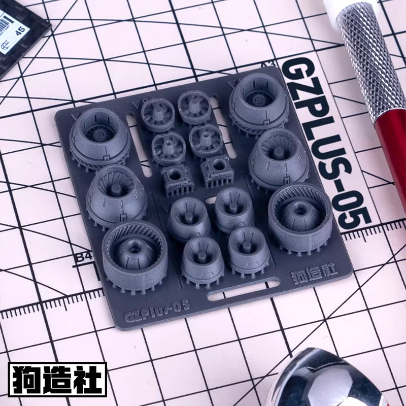 GZ Studio PLUS Series High-Definition Detail-Up 3D Print Model Kits Parts