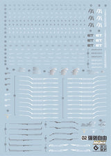 EVO - MGEX-02 MGEX Strike Freedom Evolution Studio Decals