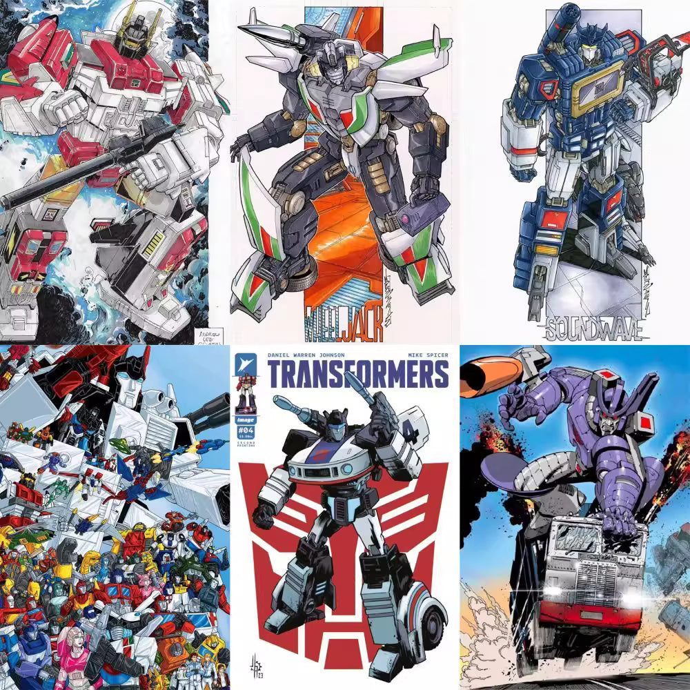 Robot Mecha Stickers