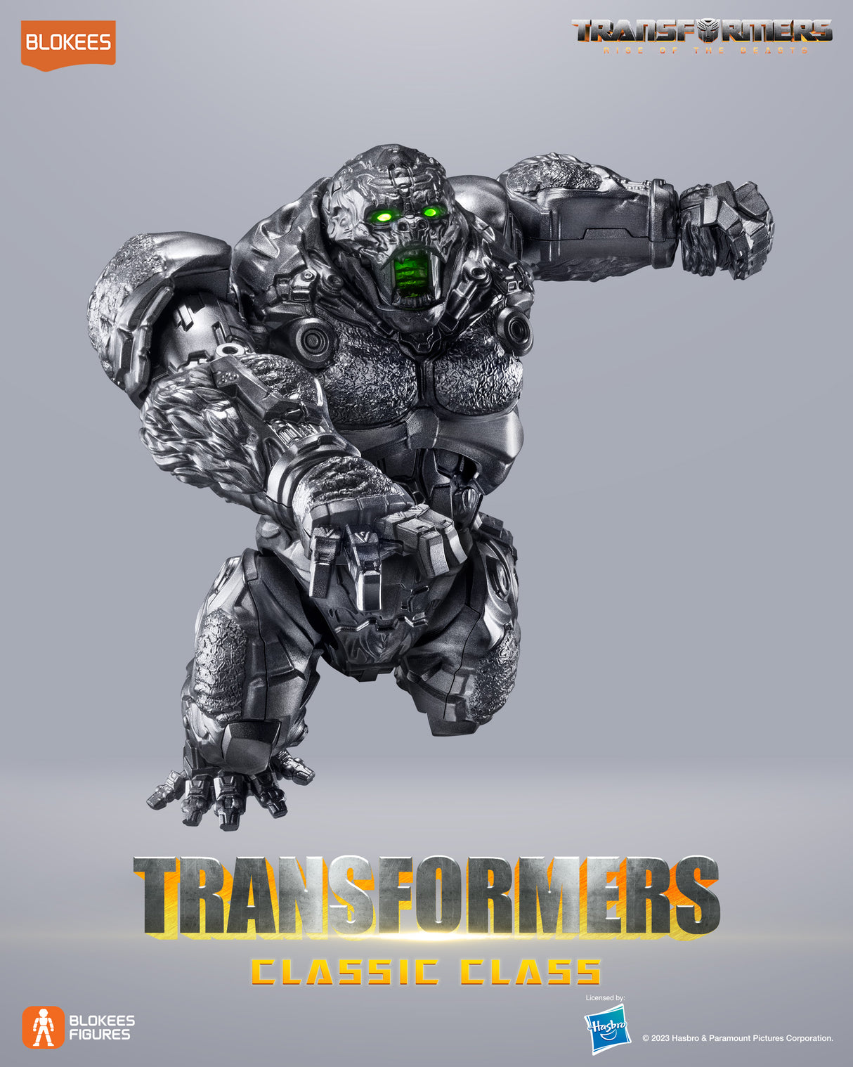 Blokees Transformers Classic Class 04 Optimus Primal Beast Action Figure Model Kit