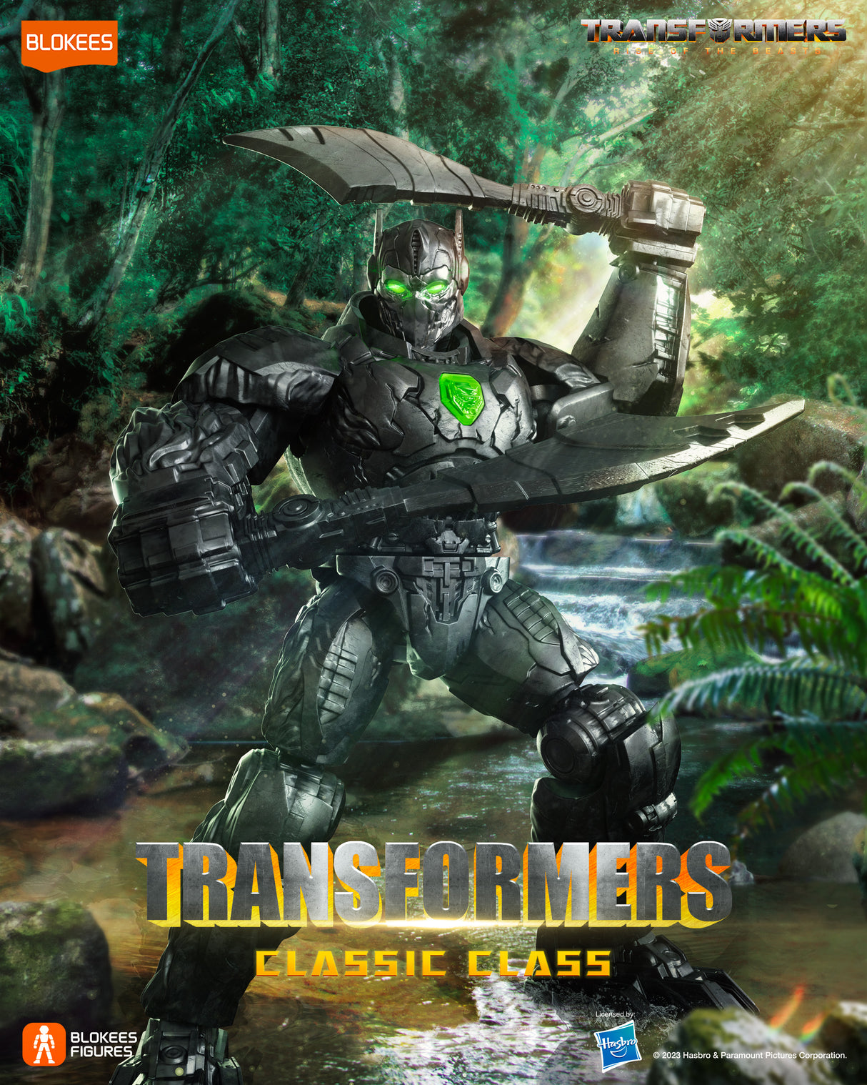 Blokees Transformers Classic Class 05 Optimus Primal Robot Action Figure Model Kit