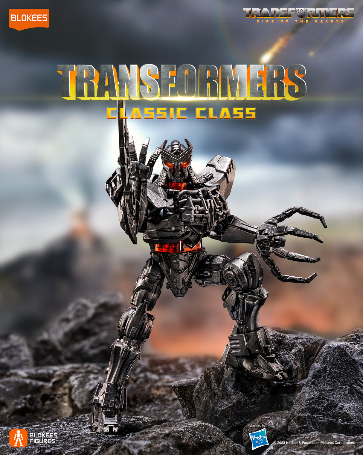 Blokees Transformers Classic Class 03 Scourge Action Figure Model Kit
