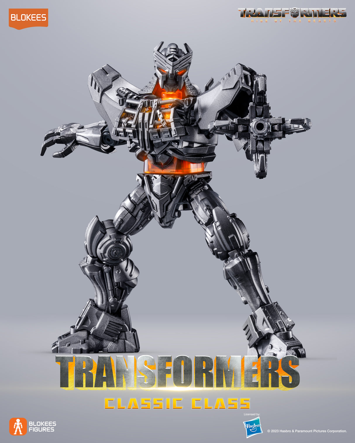 Blokees Transformers Classic Class 03 Scourge Action Figure Model Kit