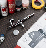 HobbyMio HM-130HP High Performance Airbrush with 0.3MM Quick Disassembly Nozzle