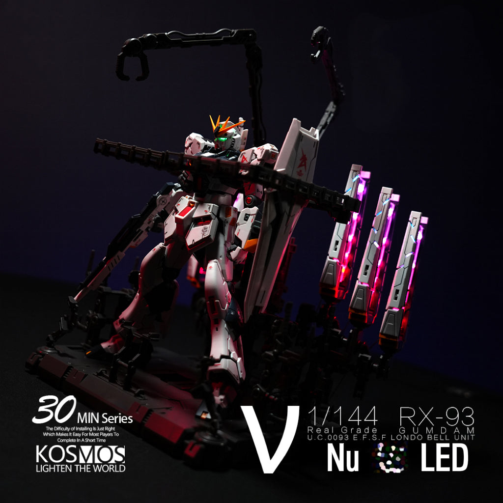 KOSMOS LED Unit For RG 1/144 RX-93 Nu / Hi-V Gundam Floating Gun