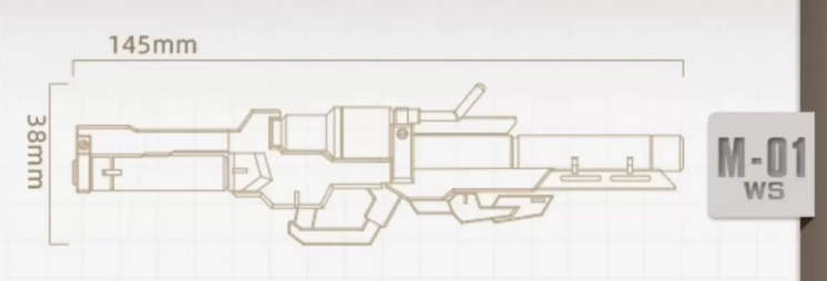 HobbyMio X JM Studio Sci-Fi Weapon Set (3D Printed) – 1/144 & 1/100 Compatible