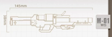 HobbyMio X JM Studio Sci-Fi Weapon Set (3D Printed) – 1/144 & 1/100 Compatible
