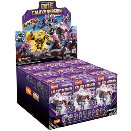 Blokees Transformers Galaxy Version 07 One Wave 2 Action Figure Model Kit Blind Box 71107