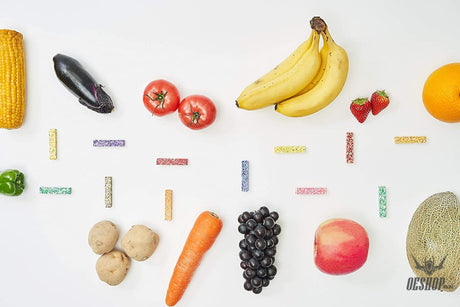 Aozora Dot Fruit Multi-Color Crayon Stick - Set of 6 Aozora 14.98 OEShop