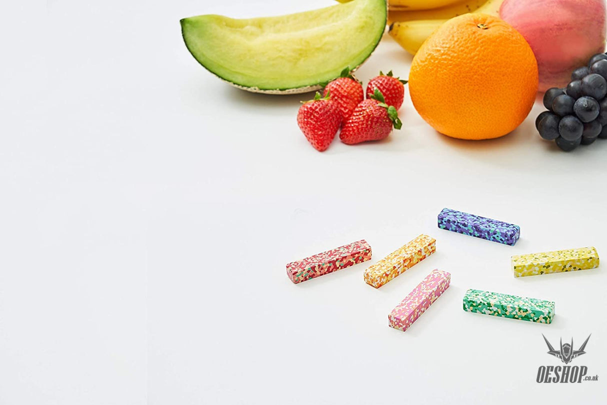 Aozora Dot Fruit Multi-Color Crayon Stick - Set of 6 Aozora 14.98 OEShop