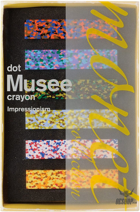 Aozora Dot Musee Multi-Color Crayon Stick - Set of 6 Aozora 14.98 OEShop