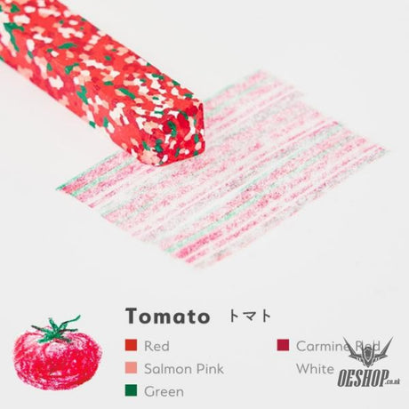 Aozora Dot Vegetable Multi-Color Crayon Stick - Set of 6 Aozora 14.98 OEShop